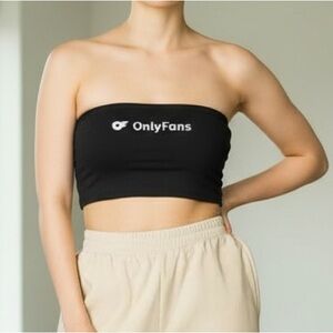 OnlyFans Black Tube Top